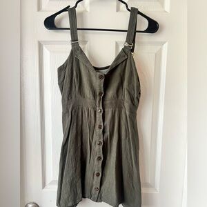 Nectar Clothing mini dress olive size M